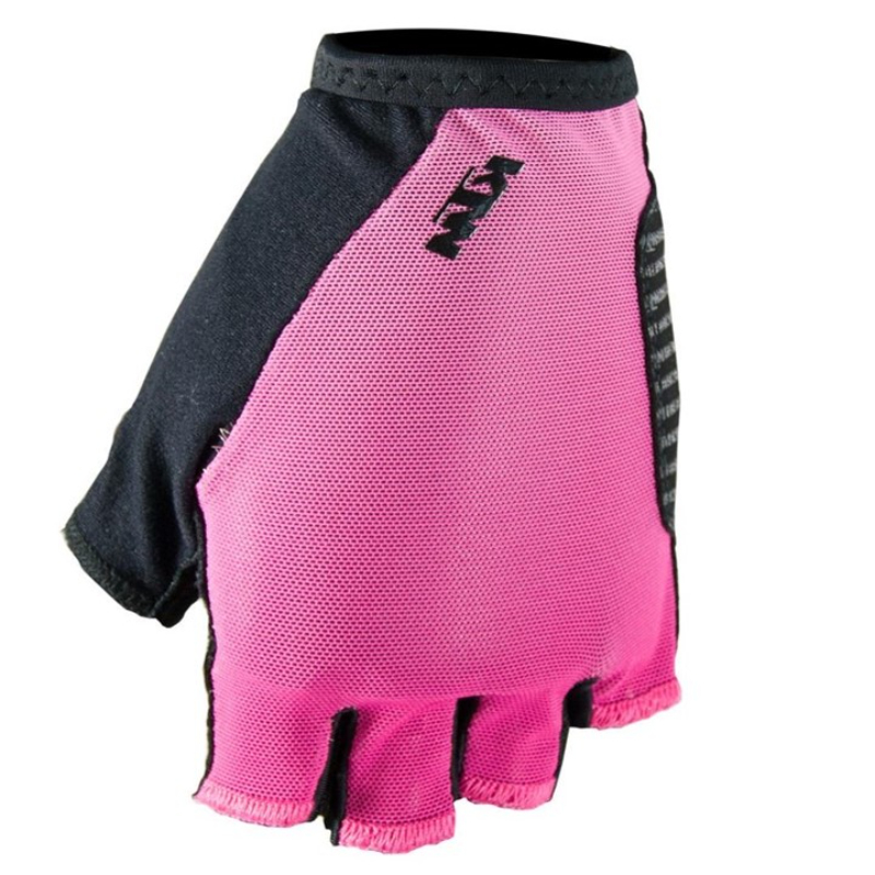 KTM Ladies Line Black Berry Short Finger Gloves