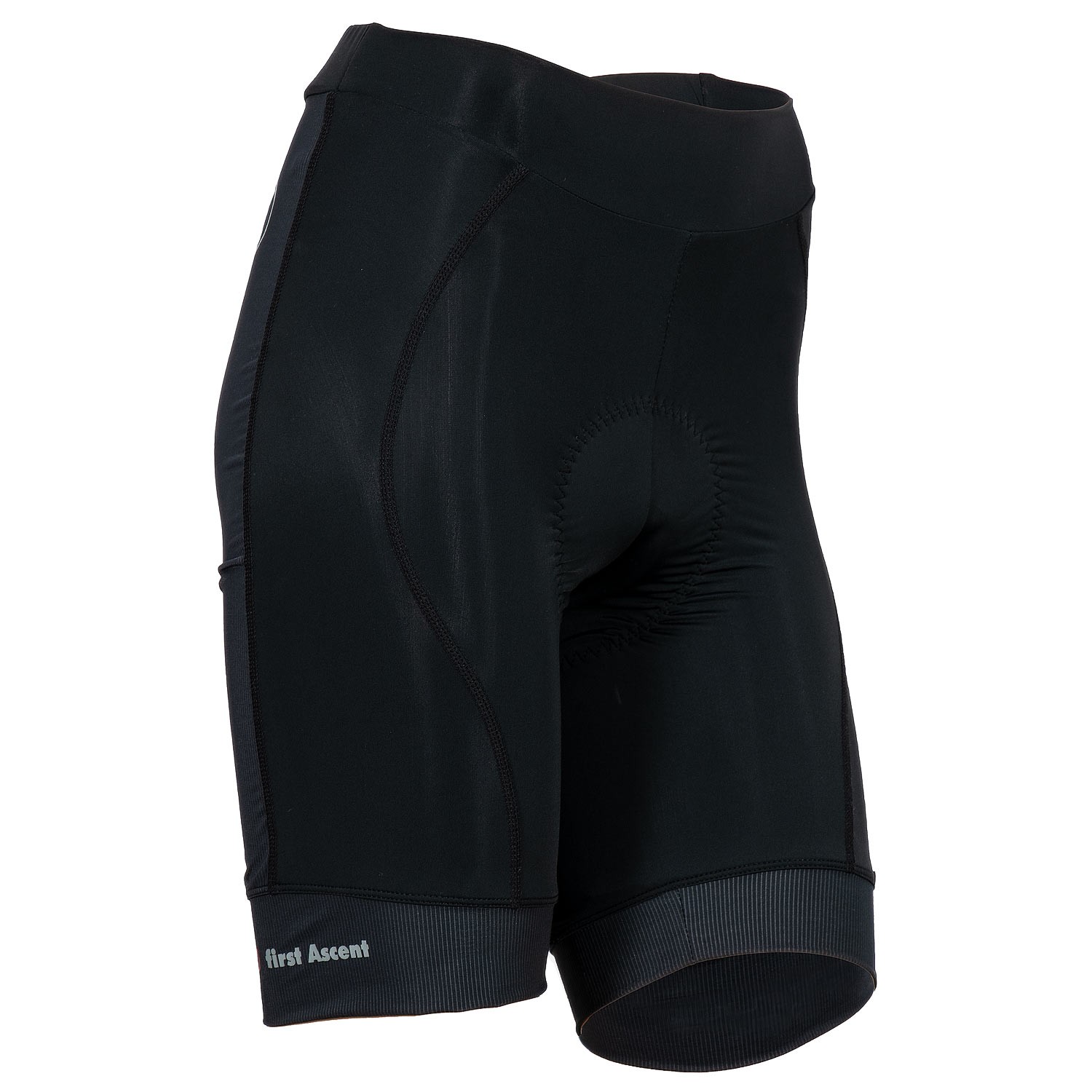 First Ascent Ladies Black Pro Elite Shorts