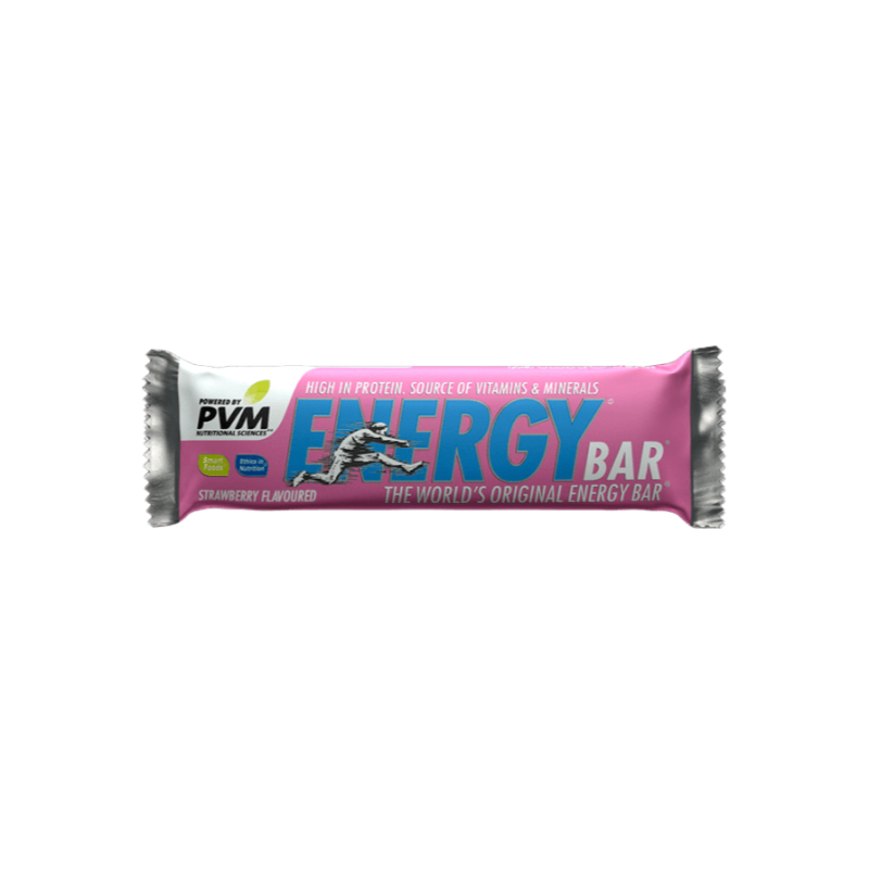 PVM Energy Bar 45G - Strawberry