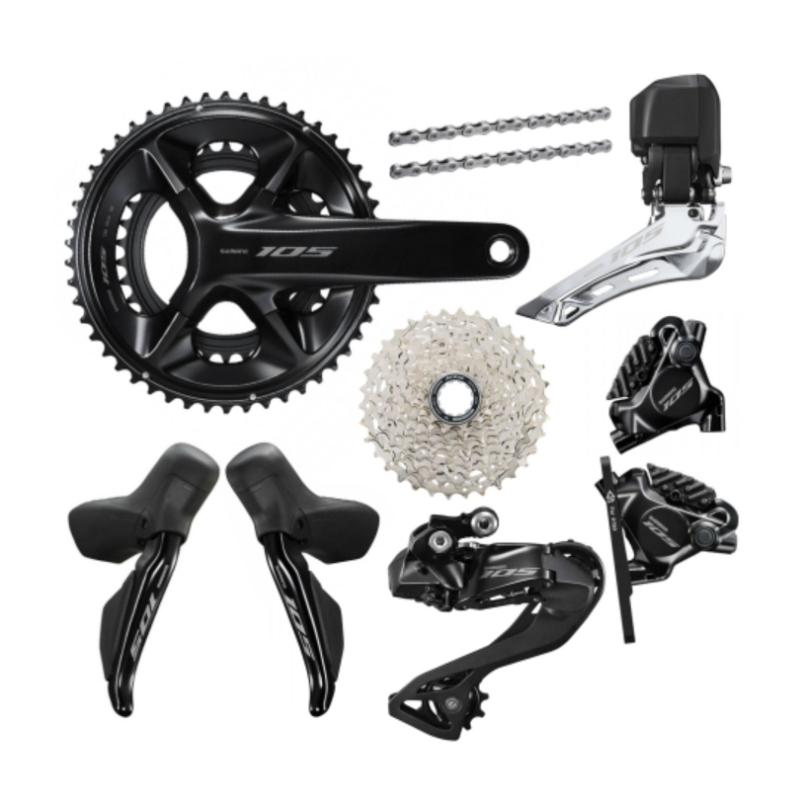 Shimano 105 R7170 DI2 Road Group Set 