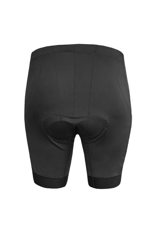 Wattz Men's Black Explode Gel Shorts 