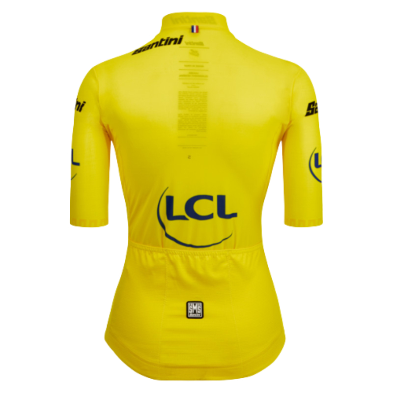 Santini General Classification Tour de France Short Sleeve Ladies Jersey