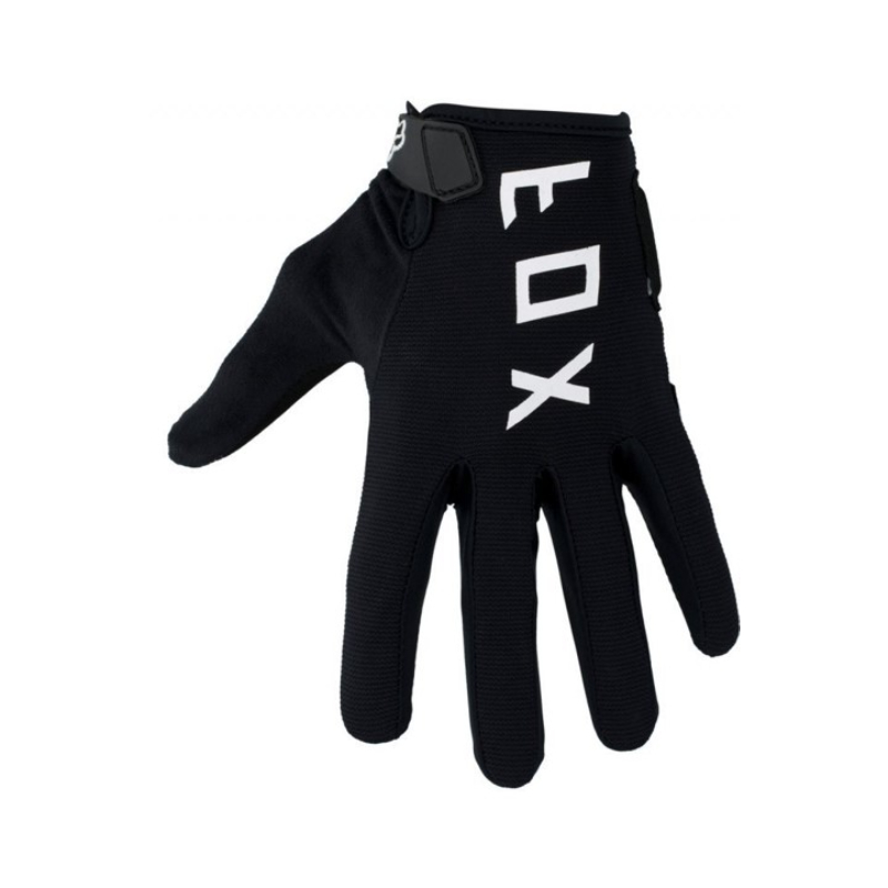 Fox Ranger Gel Black Long Finger Gloves