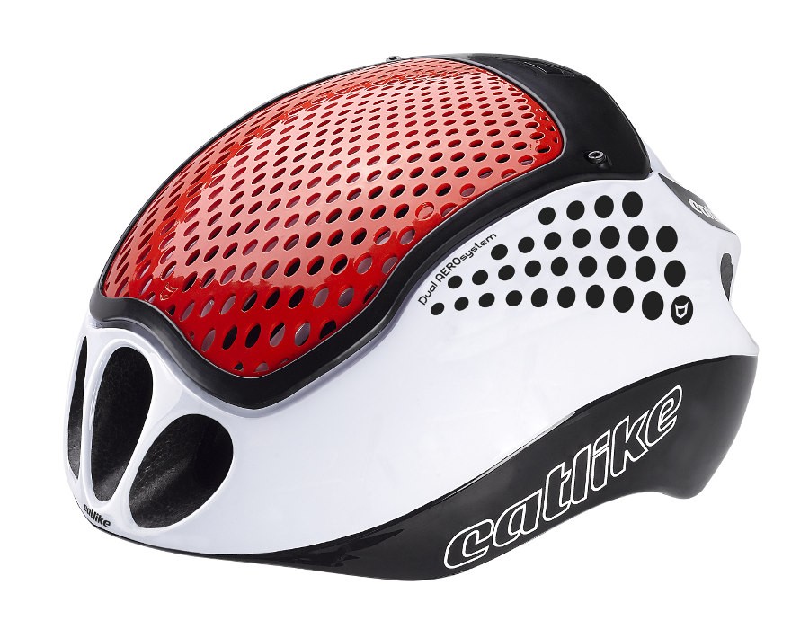 Catlike Cloud 352 White/Red Road Helmet 