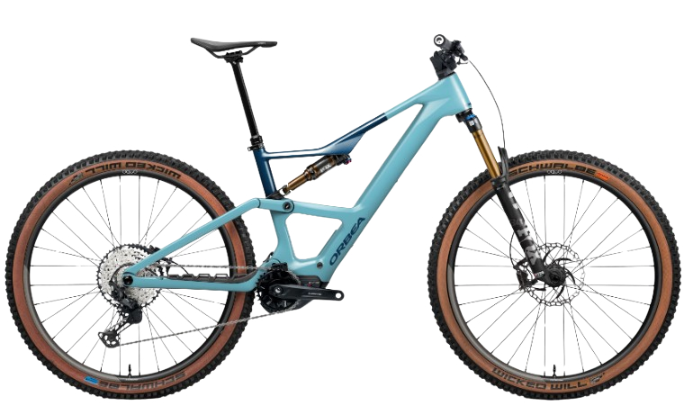 Orbea Rise SL M10 630Wh Carbon Dual Suspension Mountain eBike 2025