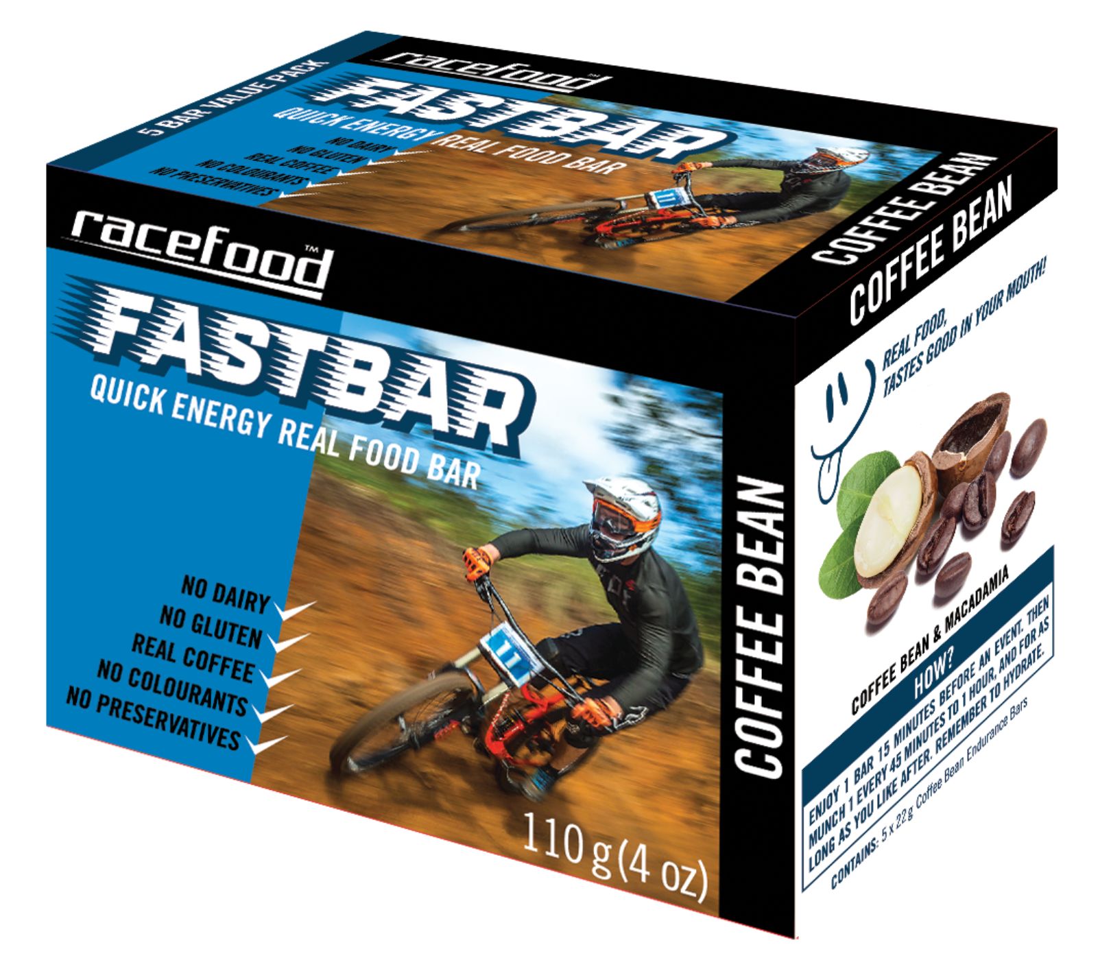 Fastbar Coffee Bean Bar - 5 Pack 