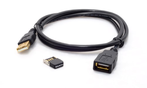 Wahoo USB ANT+ Dongle with Extender Cable
