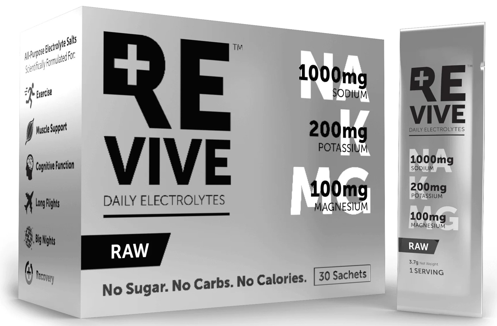 Revive Daily Eectrolytes Raw 30 Sachets 