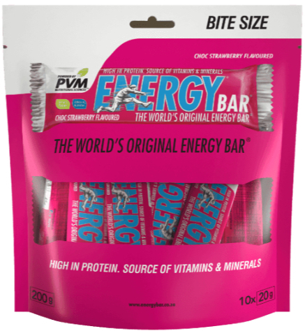 PVM Energy Bite Size 20g Bars - Bag of 10