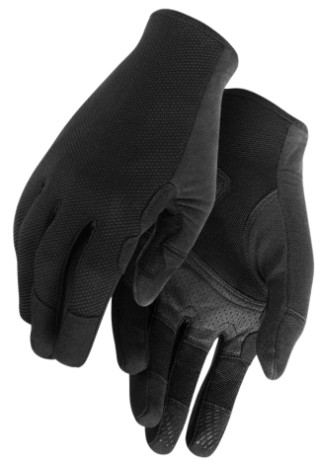 Assos Trail FF Long Finger Black Glove