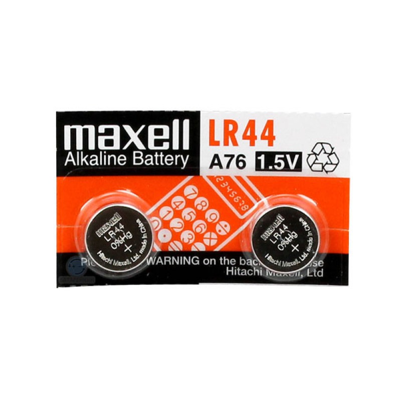 Maxell Coin LR44 Batteries