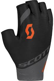 Scott RC Team Grey/Orange Short Finger Gloves