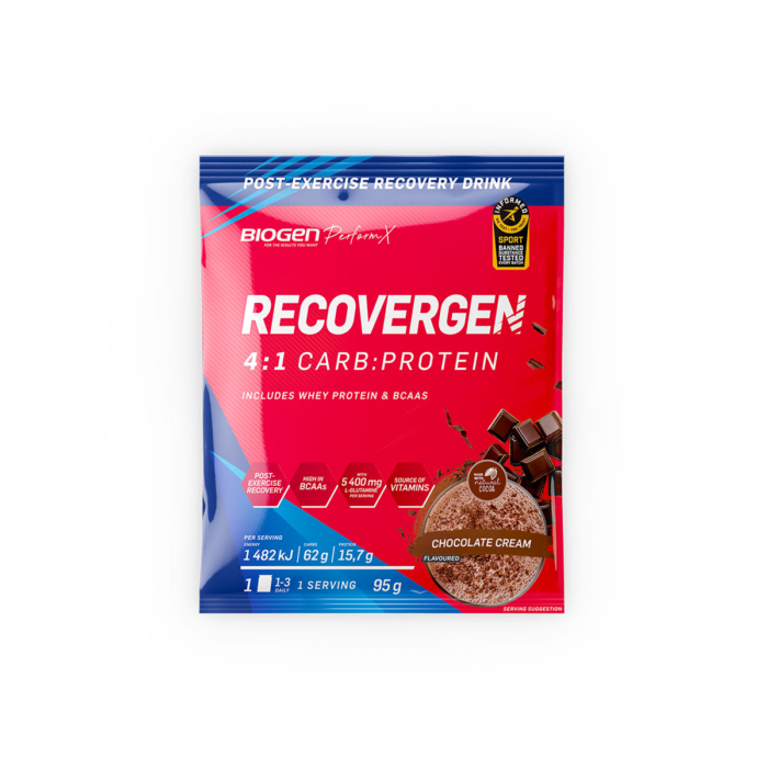 Biogen Recovergen 95g Sachet - Chocolate Cream