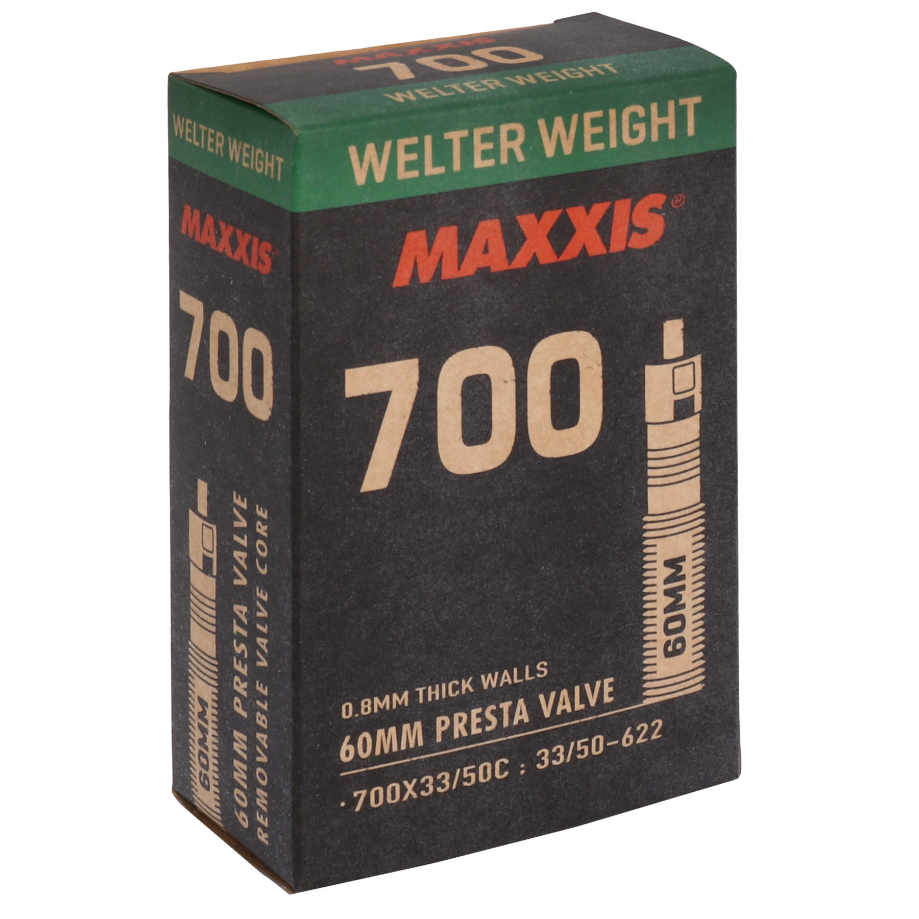 Maxxis Welter Weight Road Tube 700 x 33-50mm 60mm