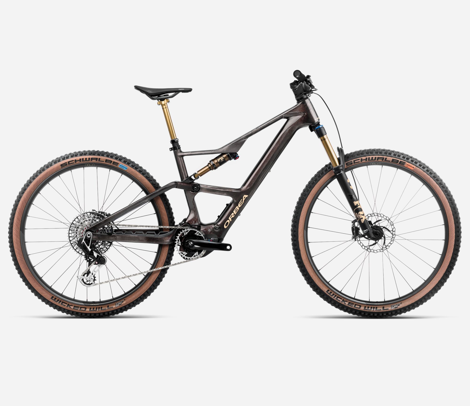Orbea Rise SL M-LTD 630Wh Carbon Dual Suspension Mountain eBike 2025