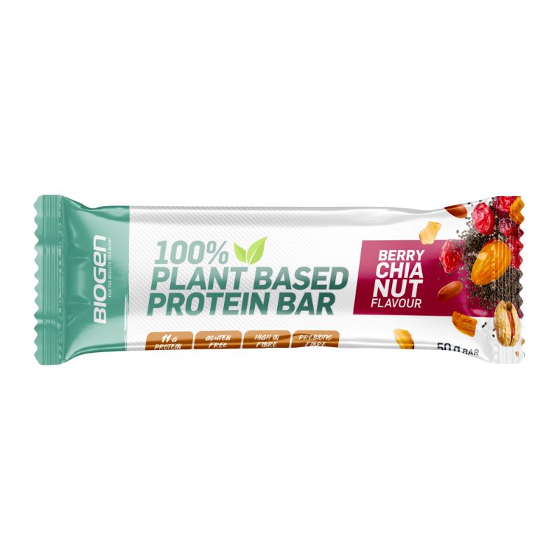 Biogen Plant Based Bar - Berry Chai 50g 
