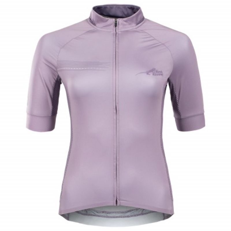 First Ascent Ladies Lilac Victory Short Sleeve Jersey