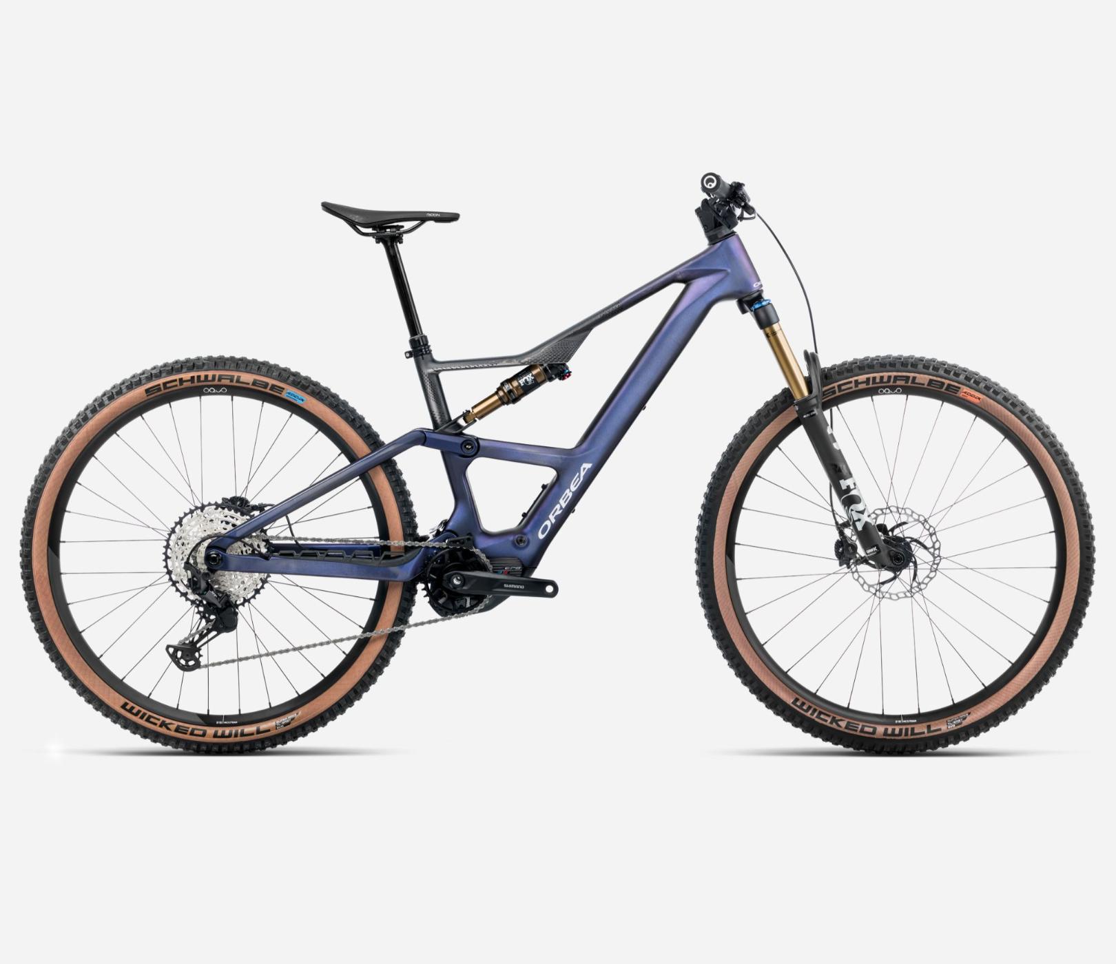 Orbea Rise SL M10 630Wh Carbon Dual Suspension Mountain eBike 2025 