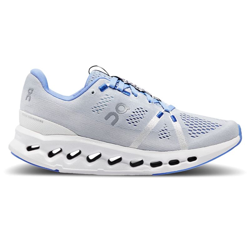 On Cloudsurfer 7.0 Ladies Running Shoes - Heather White 