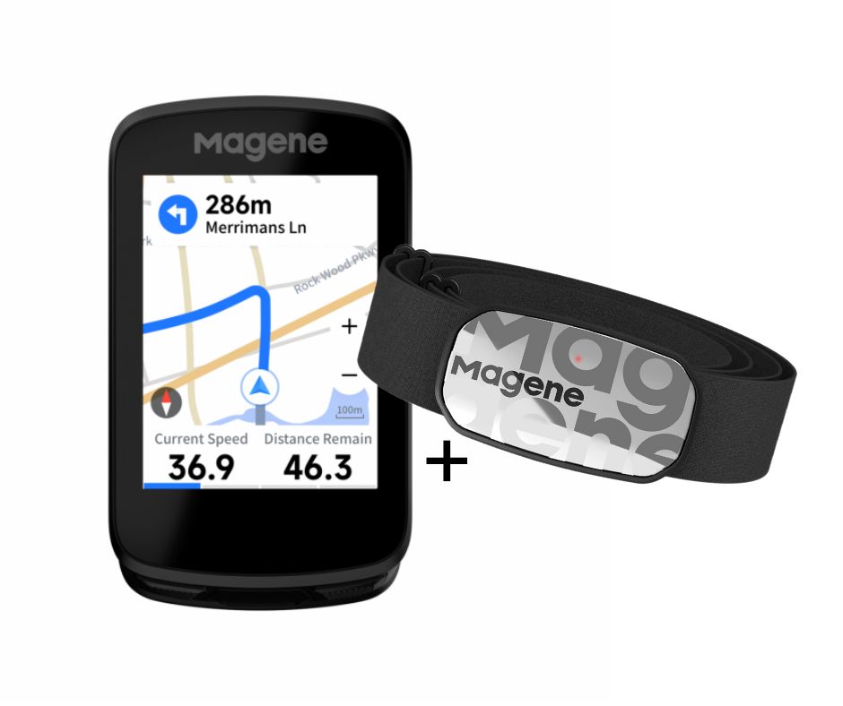 Magene C606 GPS Bike Computer+ Magene H603 Heart Rate Monitor 