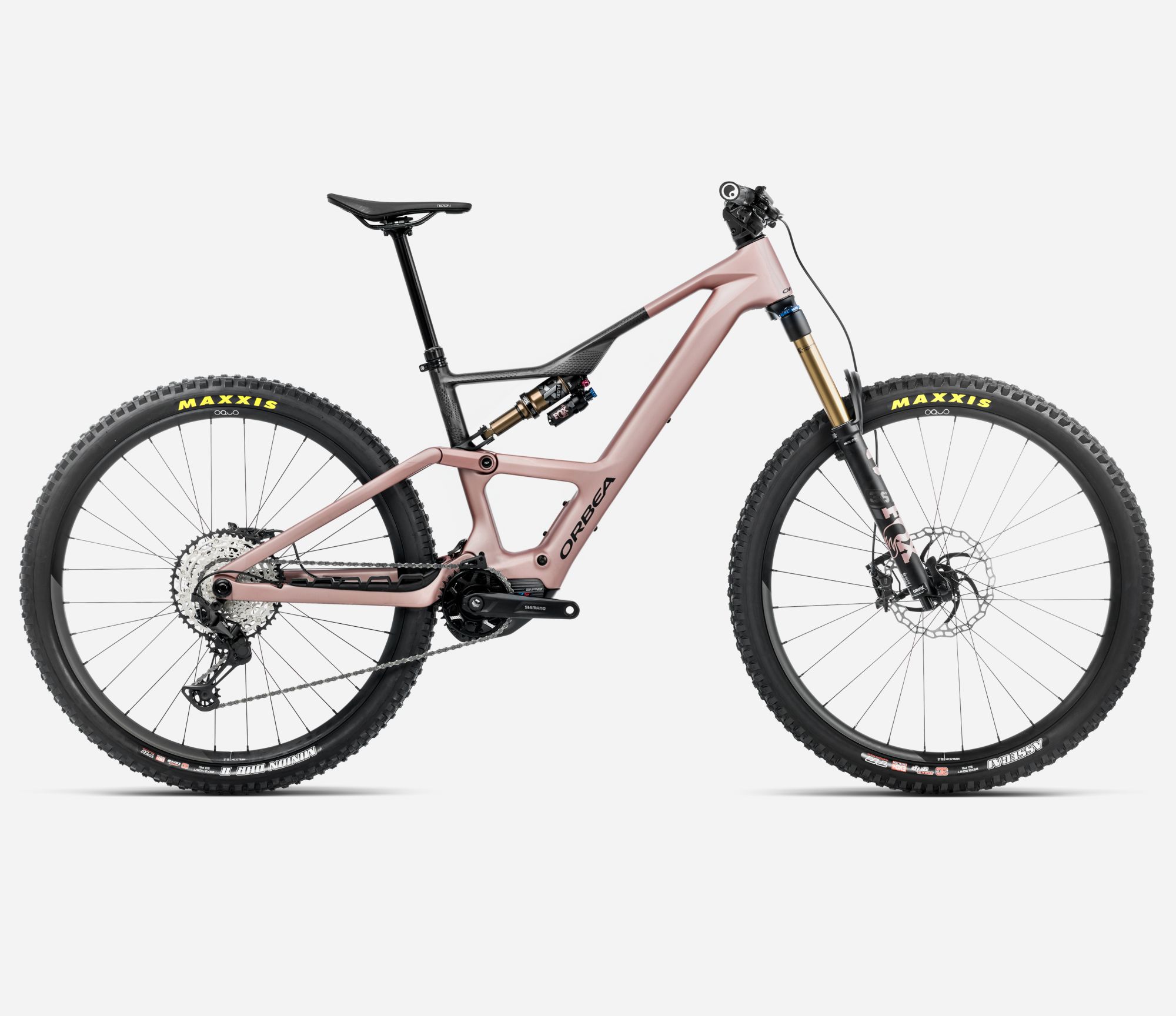 Orbea Rise LT M10 630Wh Carbon Dual Suspension Mountain eBike 2025
