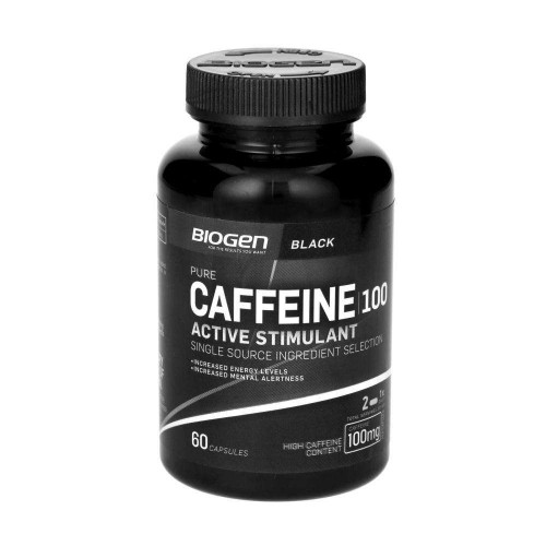 Biogen Pure Caffeine Capsules - 60 Tabs