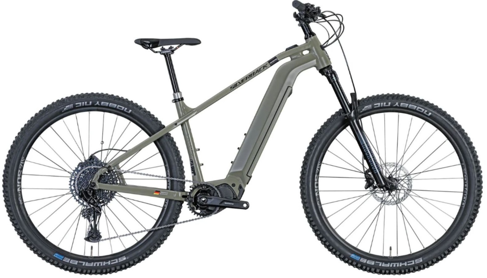 Silverback Diamond Trail Hardtail Aluminium Mountain eBike 