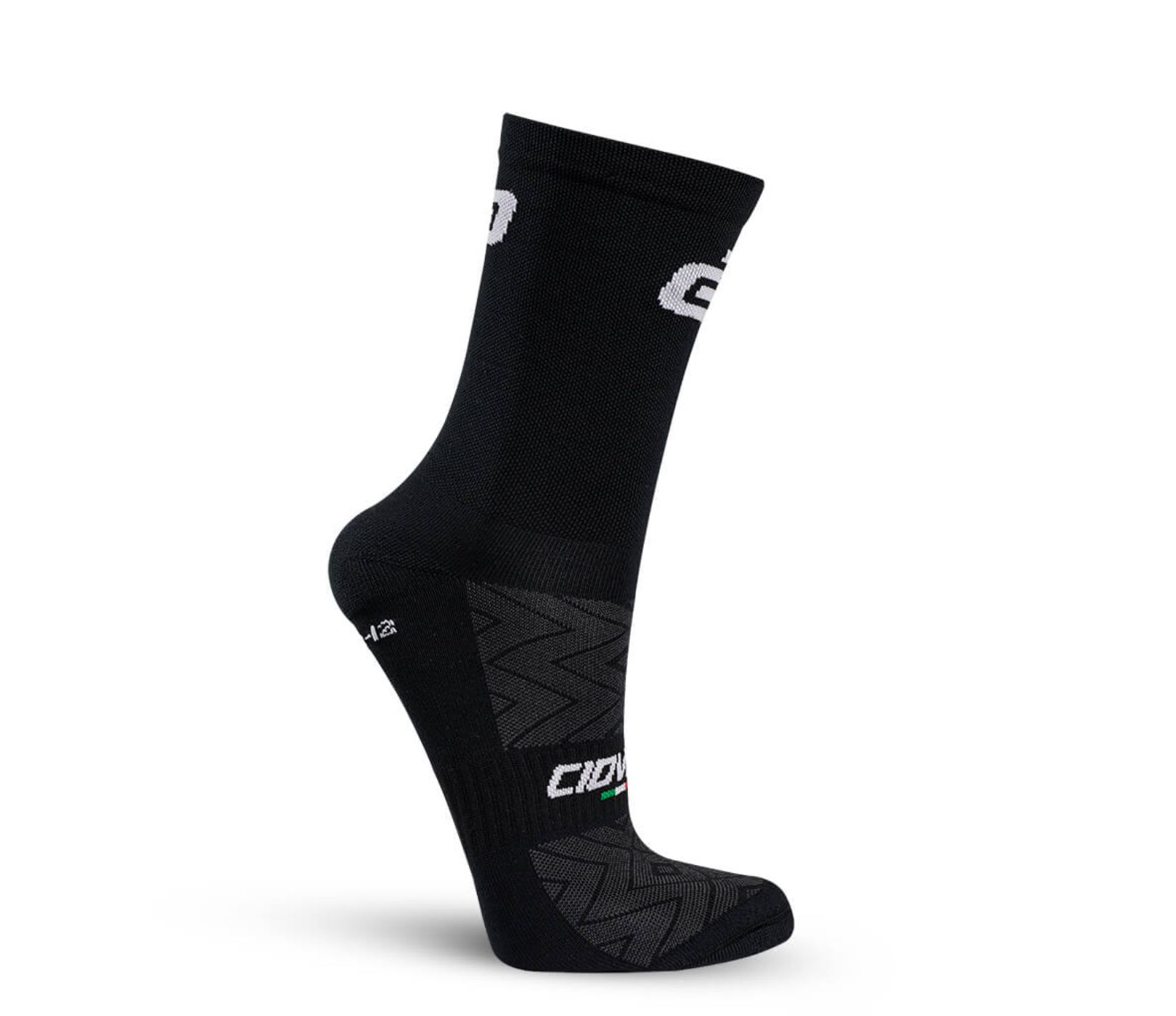 Ciovita Crew Black Unisex Socks