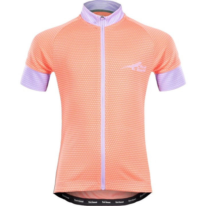 First Ascent Junior Coral Rascal Short Sleeve Jersey