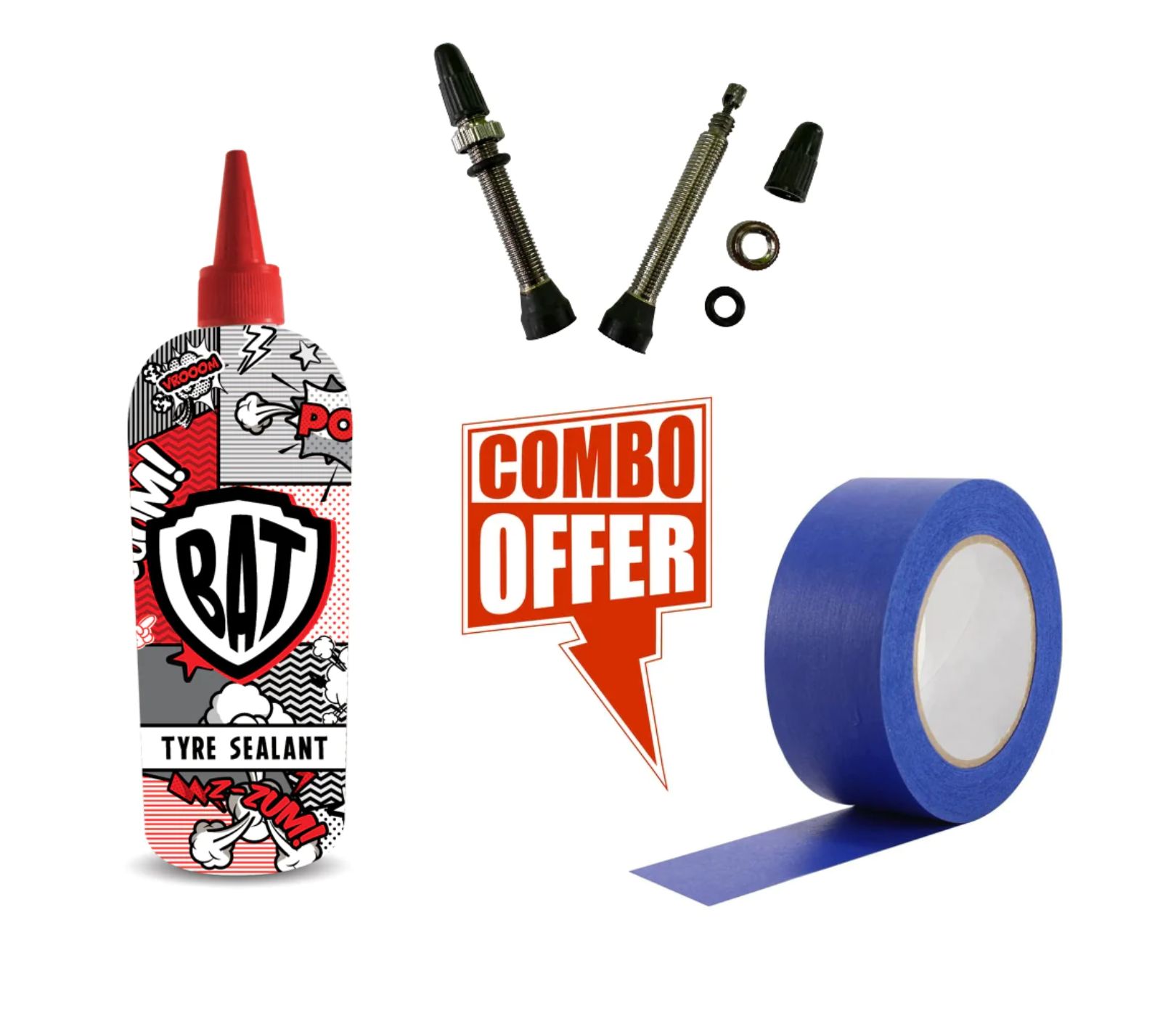 Bat Tubeless Conversion Kit 25mm 