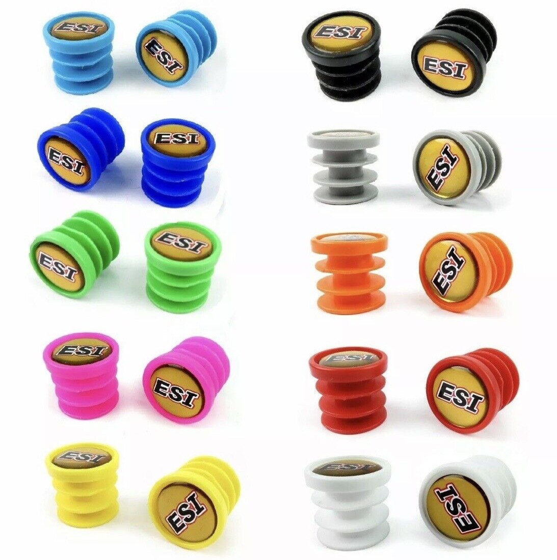 ESI Mountain Bike Bar End Plugs