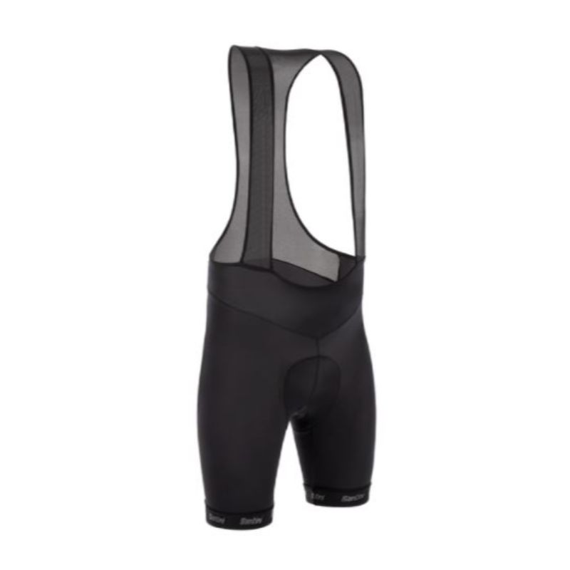 Santini Men's Black Cubo Bib Shorts 