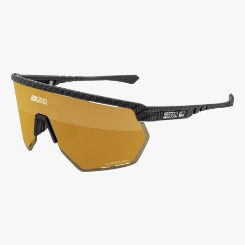 Scicon Matte MLS Bronze Aerowing Carbon Sport Sunglasses
